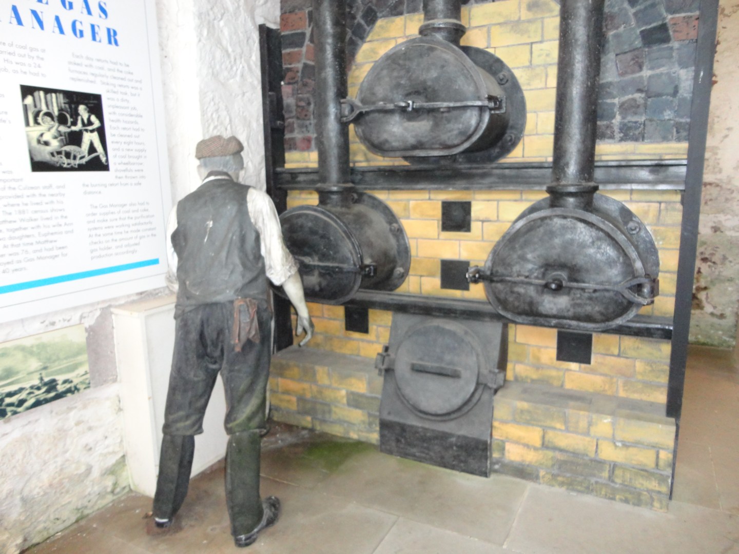 interior of Culzean Castle Gas House