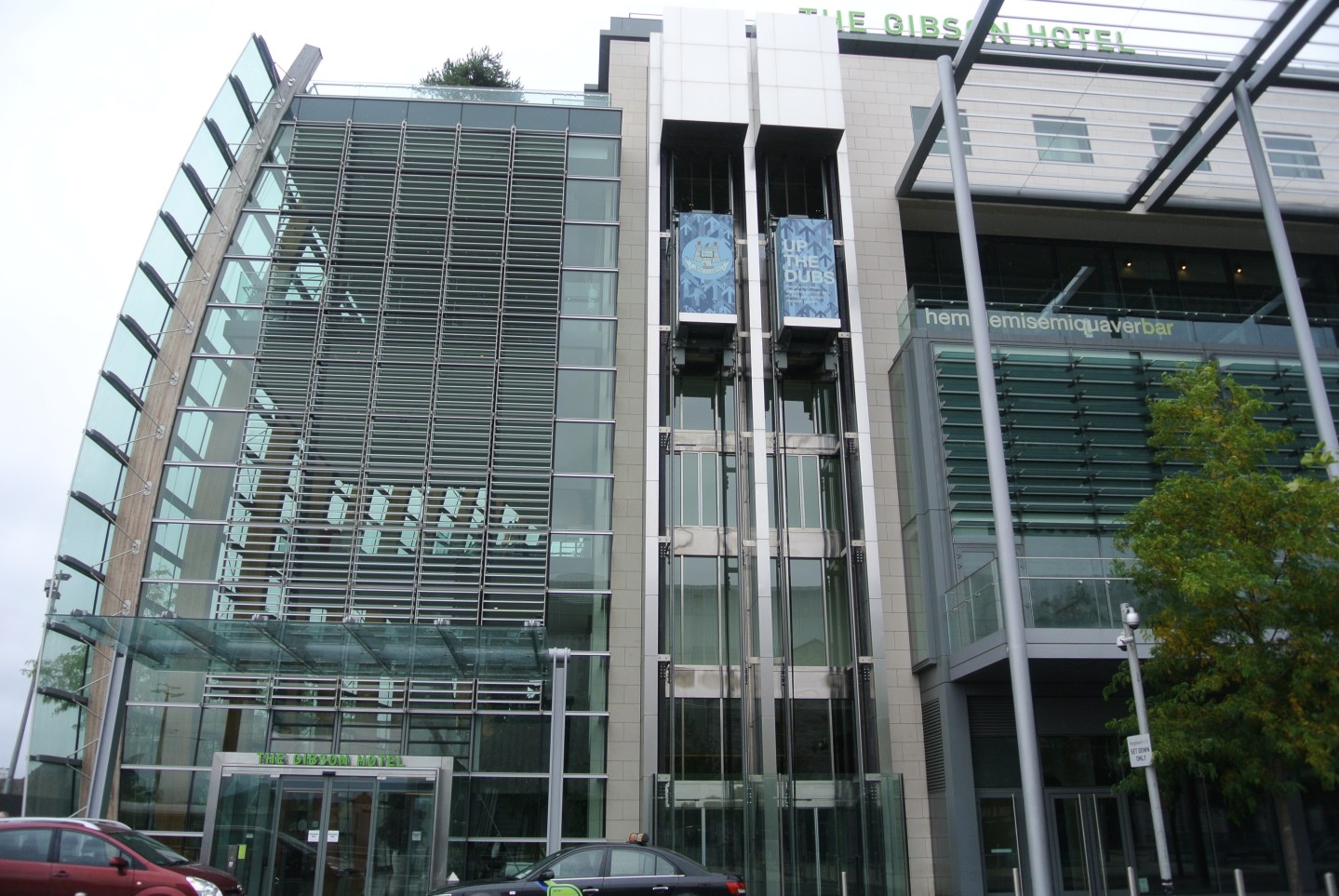 Gibson Hotel, Dublin. Exterior.