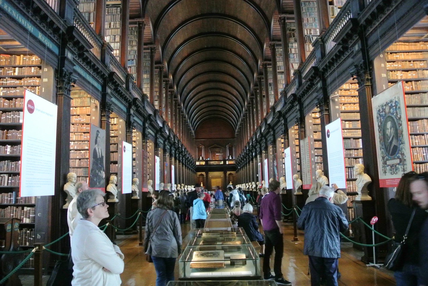 Long Room, Old Library, Trinity College, Dublin