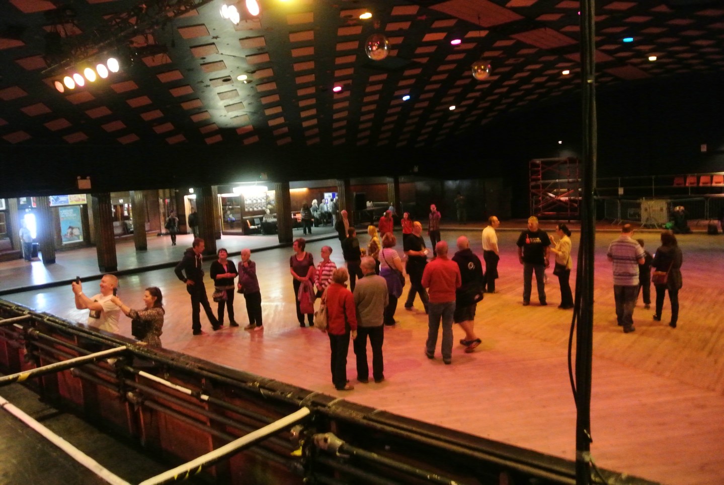 Barrowland from the stage