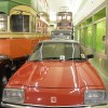 Riverside Museum – cars and&nbsp;trams
