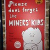 Miners’ strike poster at&nbsp;Summerlee