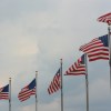 Washington Monument flags