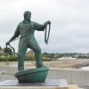 Newlyn fisherman statue