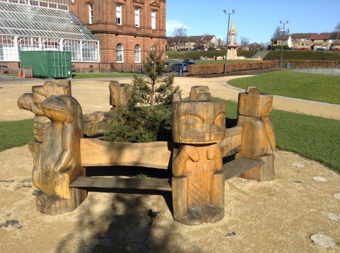 People's Palace bench
