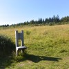 Single bench on Whinney&nbsp;Hill