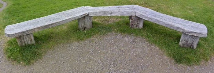 Inverewe bench