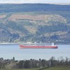 Red ship on&nbsp;Clyde