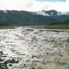 Flooded road