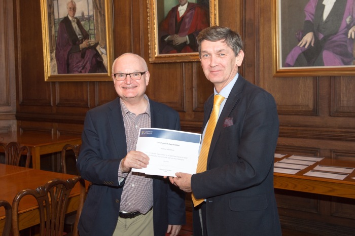 30 years at the University of Glasgow