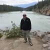 Athabasca River at Athabasca&nbsp;Falls