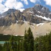 Crowfoot Glacier and Bow&nbsp;Lake