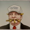 Political cartoon exhibition