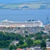 Cruise ship at&nbsp;Greenock