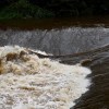 River Kelvin weir
