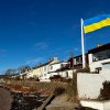 Ukrainian flag in&nbsp;Fairlie