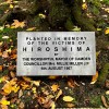 Hiroshima tree plaque, Tavistock&nbsp;Square