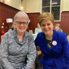 With Nicola Sturgeon