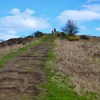 Climbing Croy Hill