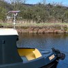 Canal boat at&nbsp;Auchinstarry
