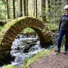 Andy Goldsworthy arch at&nbsp;Drumlanrig