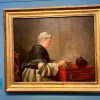 A Lady Taking Tea by Jean-Simeon Chardin&nbsp;(1699-1779)