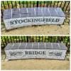 Stockingfield Bridge benches