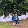 Anabel and John at Sycamore&nbsp;Gap