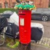 Post box topper