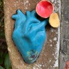 Ceramic heart by Louise&nbsp;McVey